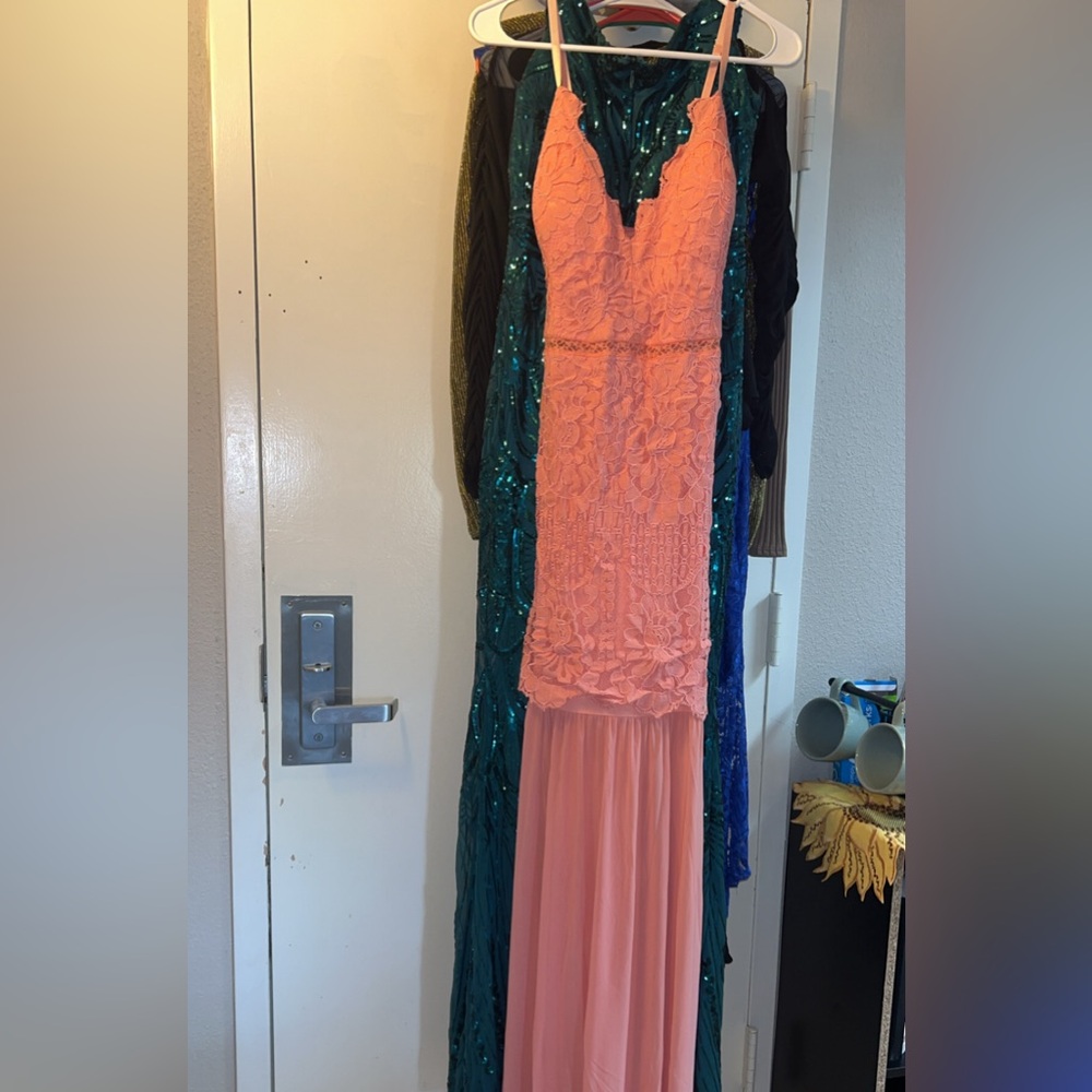 Pretty coral dress